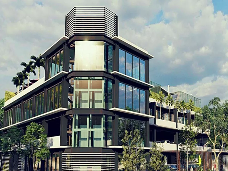 আধুনিক বাণিজ্যিক বাসস্থানৰ বাবে ষ্টীল ষ্ট্ৰাকচাৰ বিজনেছ হোটেল বাছি কিয়?