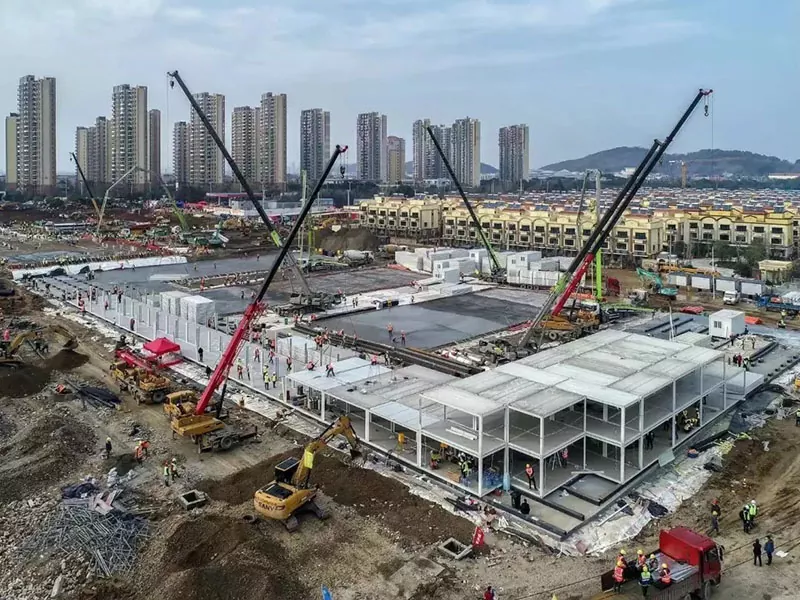 মডুলাৰ ষ্টীলৰ গঠন হাস্পতাল ভৱন মডুলাৰ ষ্টীলৰ গঠন হাস্পতাল ভৱন