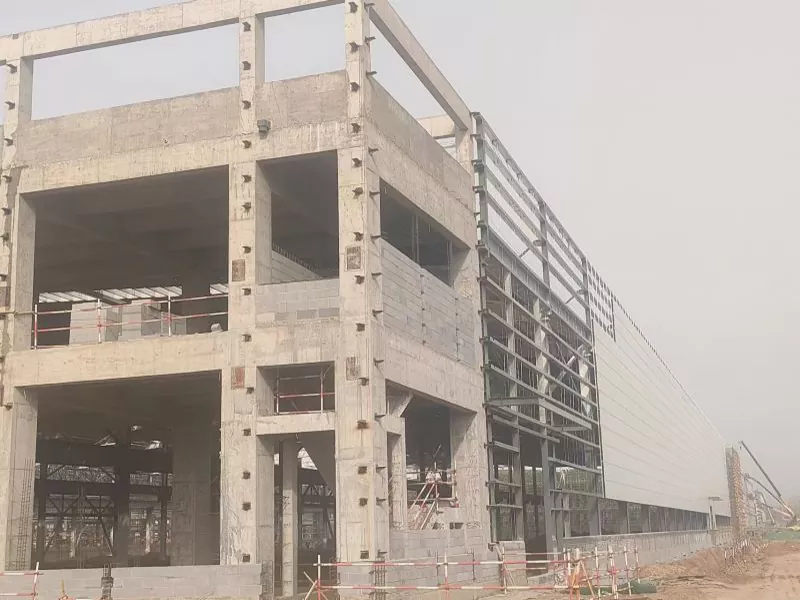 ষ্টীল গঠন গুদাম নিৰ্মাণ
